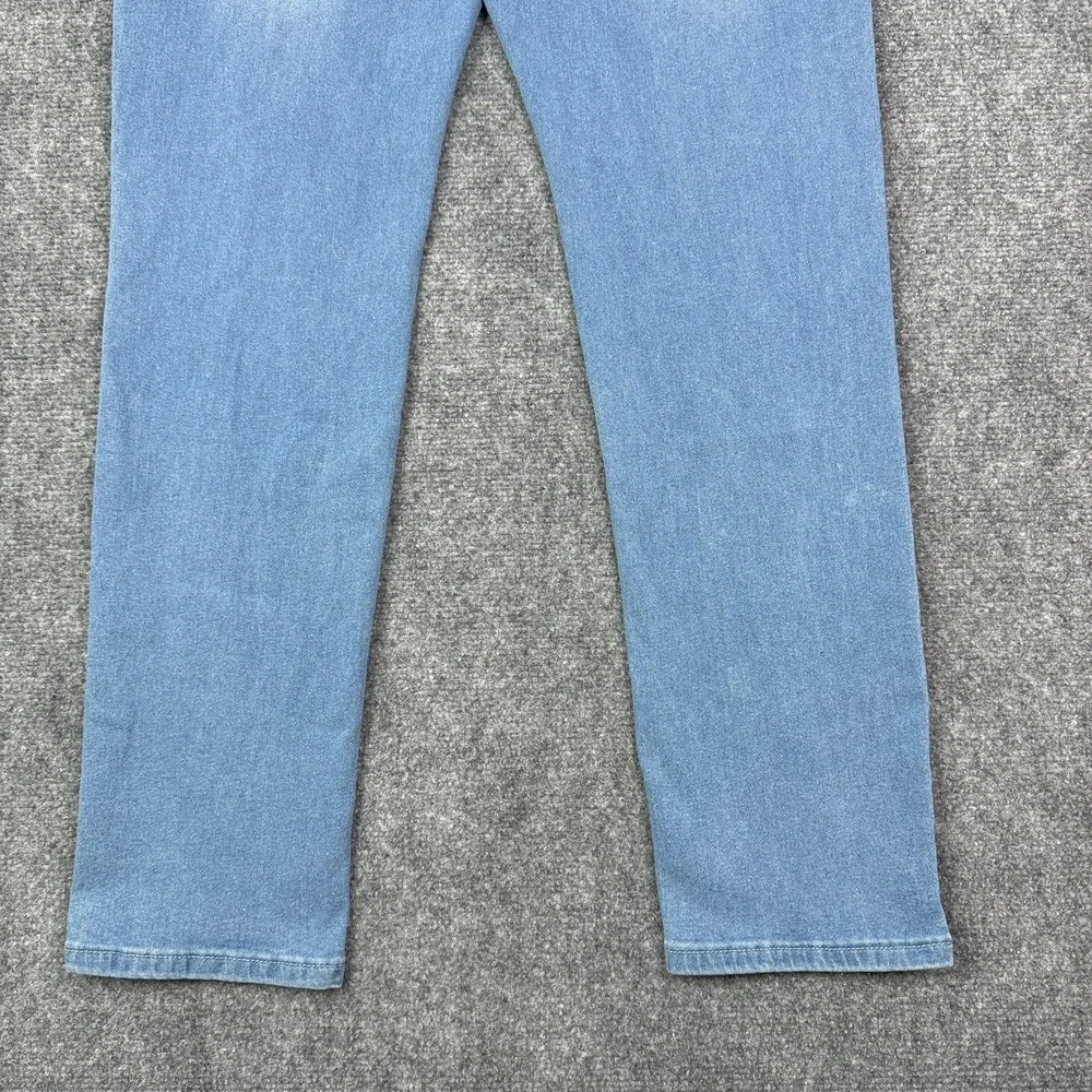 Blu Rock Jeans Mens 34x31 Slim Fit Light Blue 4 Way Stretch Flex Denim NWT